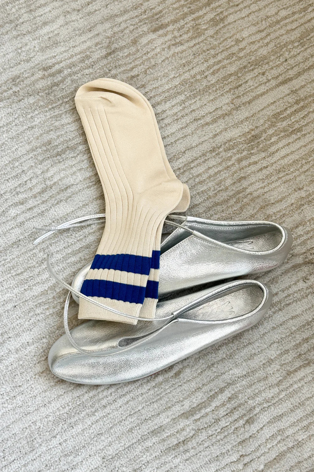 Her Socks - Varsity: Azure