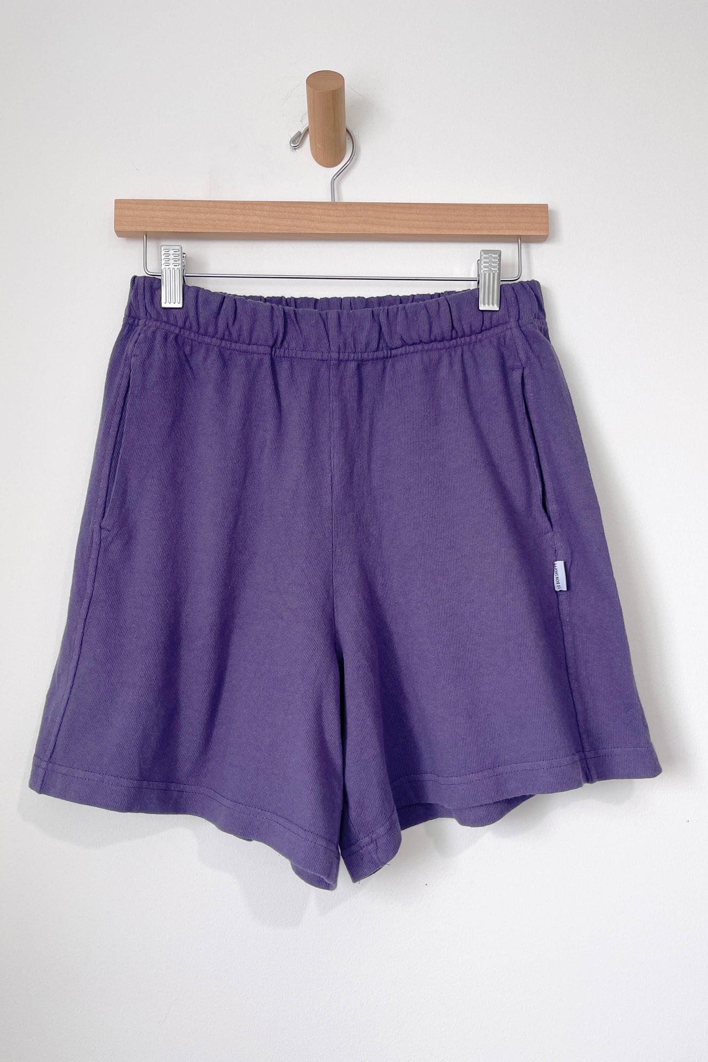 Flared Basketball Shorts - Eggplant
