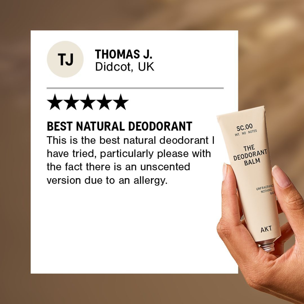 AKT Deodorant Balm SC.00 Fragrance-Free