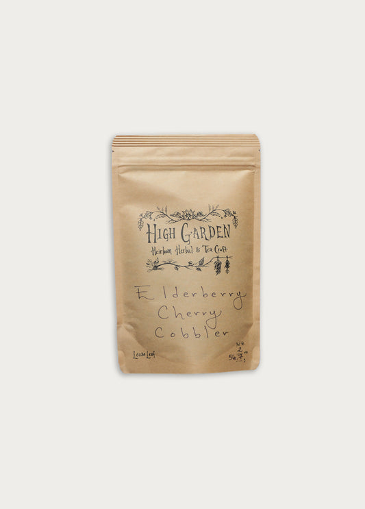 Elderberry Cherry Cobbler Tea - 2oz Loose Leaf